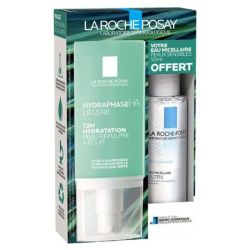 Roche Posay Coffret Hydraphase HA Légère 50mL + Eau Micellaire Offert 15mL