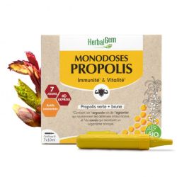 Herbalgem Propolis Monodoses Bio 7X10Ml