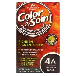 Colorampsoin Kit Coloration Perm 4A Marron