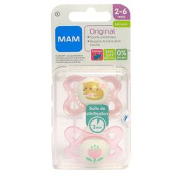 Mam Sucet Animaux 1Age Silic 2