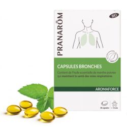 Pranarom Aromaforce Capsules Bronches 30 caps