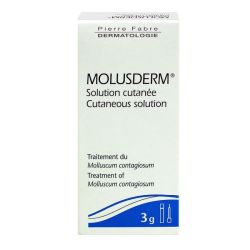 Molusderm Sol Cut Trait Molluscum Contag