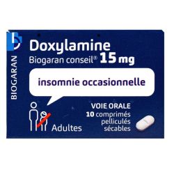 Doxylamine 15Mg Bgr 10Cpr