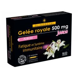 Sidn Oligoroyal Gelée Royale Junior 20 Ampoules