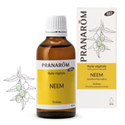 Pranarom Huile végétale Neem Bio flacon 50mL