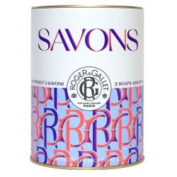 Roger Gallet Coffret savons Bienfaisants Fleur Osmanthus Lavande royale Fleur figuier 3x100g