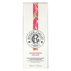 Roger Gallet Eau Parfum Bienfaisante Gingembre Rouge Fl100mL