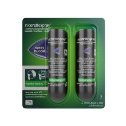 Nicorettespray 1Mg/Dose Spray Buccal Menthe Fraiche Boite 2x150 pulvérisations