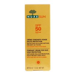 Nuxe Sun Spf50 Cr Fond Vis T/50Ml