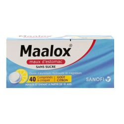 Maalox M.estomac S/Suc Cpr 40