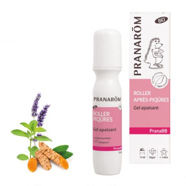 Pranarom PranaBB Roller Après-Piqûres Gel Apaisant 15 mL