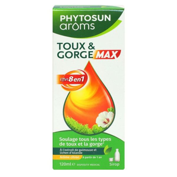 Phytosunaposa Sirop Touxampgorge Max 120Ml