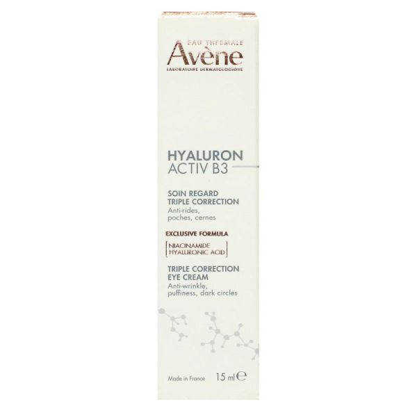 Avene Hyaluron Activ B3 Yeux Soin Reg15Ml