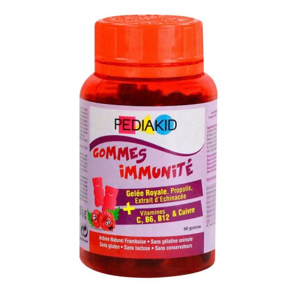 Pediakid Gommes Immunité Flacon de 60