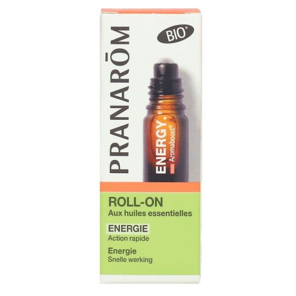 Pranarom Aromaboost Roller Energy Bio 5Ml