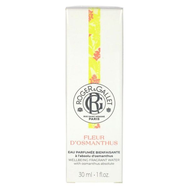 Roger Gallet Eau Parfum Bienfaisante Fleur Osmanthus Fl30mL