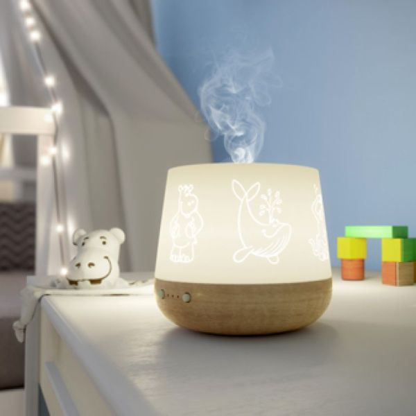 Pranarom Doudou diffuseur & veilleuse Bois hévéa