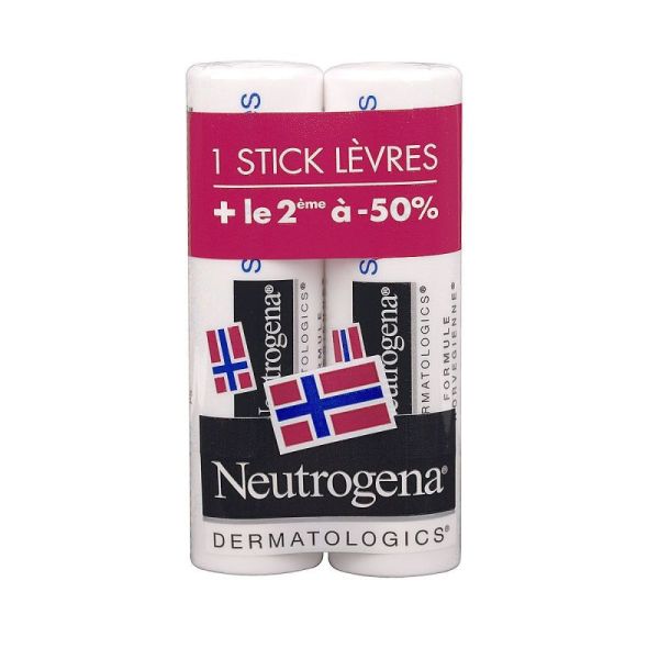 Neutrogena Stick Levre Nutri Duo 2X4,8G