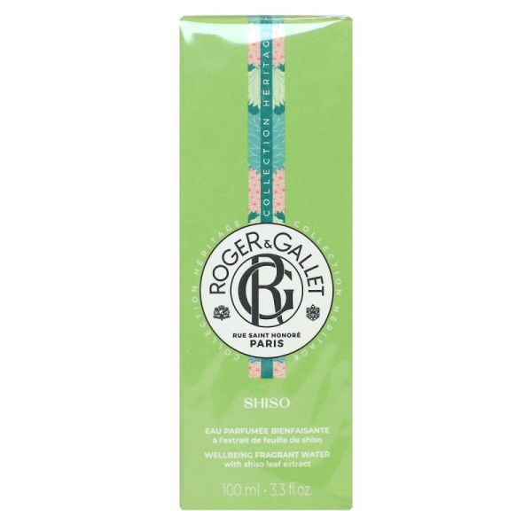 Roger Gallet Shiso eau parfumé bienfaisante 100mL