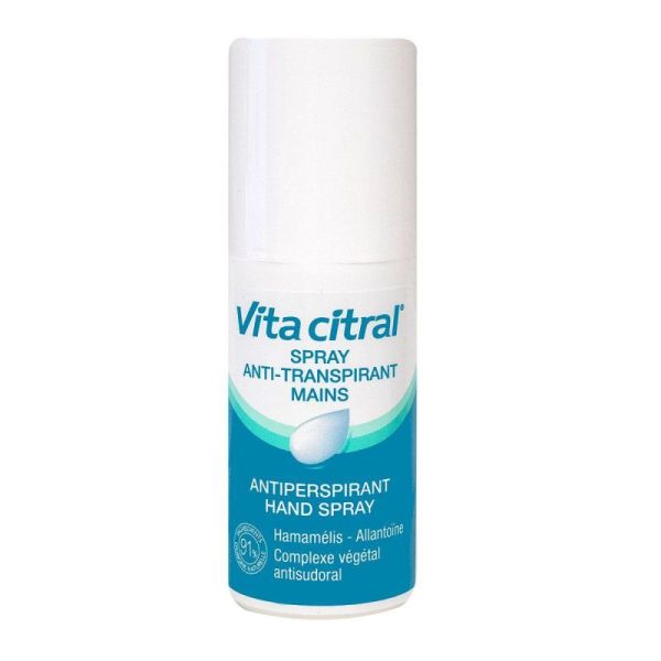 Vita Citral Spray Anti-transpirant Mains 75 mL