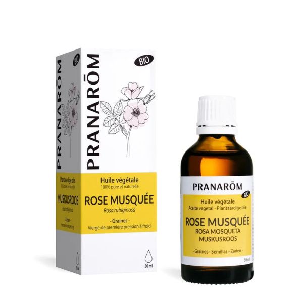 Pranarom Huile végétale Bio Rose Musquée Fv50Ml