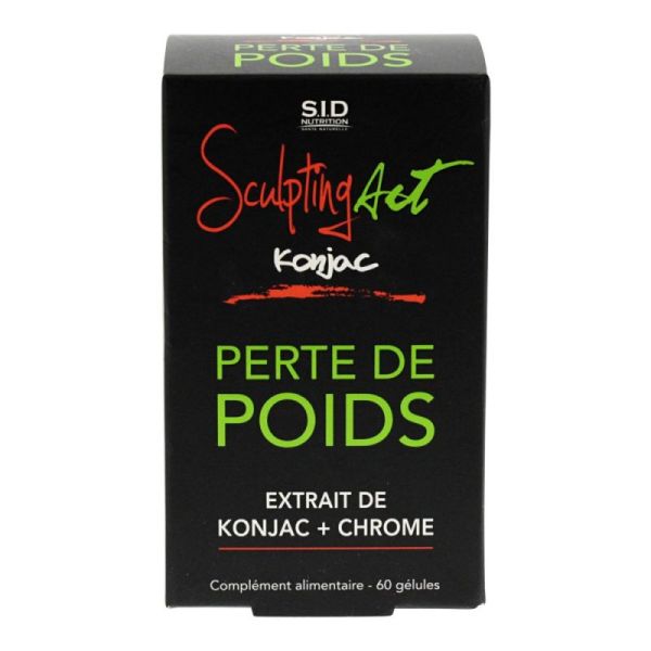 Sidn Sculpting Act Konjac Perte de Poids 60 Gélules