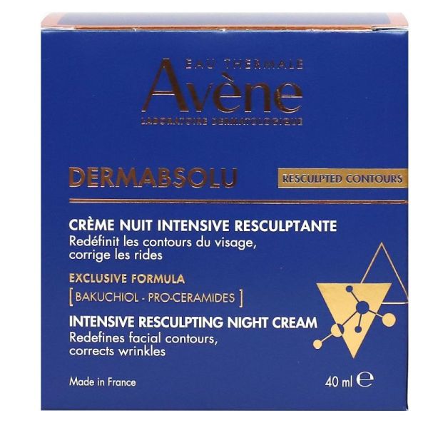 Avene Dermabsolu Cr Nuit Resculpt 40Ml