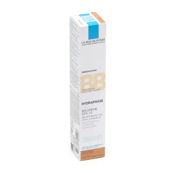 Roche Posay Hydraphase BB Crème Medium  Spf15 Tube 40mL