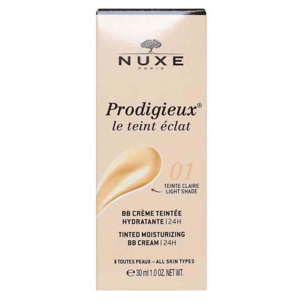 Nuxe Prodigieux Bb Cr Teintee Clair 30Ml