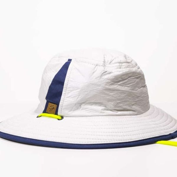 Soway Chapeau Loick Peyron Blanc Marine et Vert 57/59