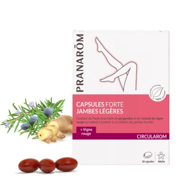 Pranarom Circularom Jambes Legeres 30Caps