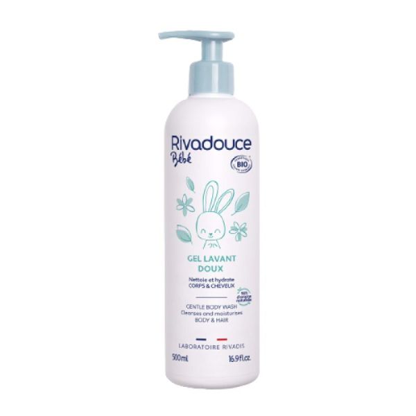 Rivadouce Bébé Gel Doux Lavant Bio 500mL