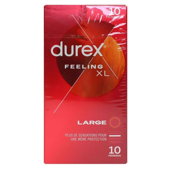 Durex Sensation Feeling Xl Bt10