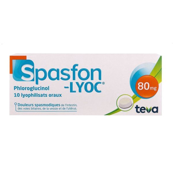 Spasfon Lyoc 80Mg Lyot Oral 10