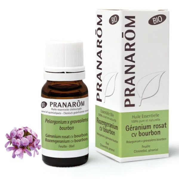 Pranarom HE Géranium rosat type bourbon 10 mL