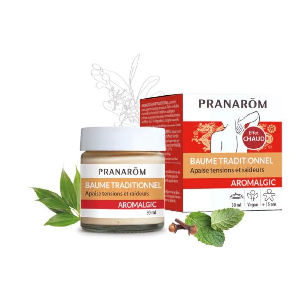 Pranarom Aromalgic Baume Chauffant Traditionnel 30 mL