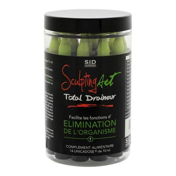 Sidn Sculpting Act Total Draineur Détox 14 doses 10mL