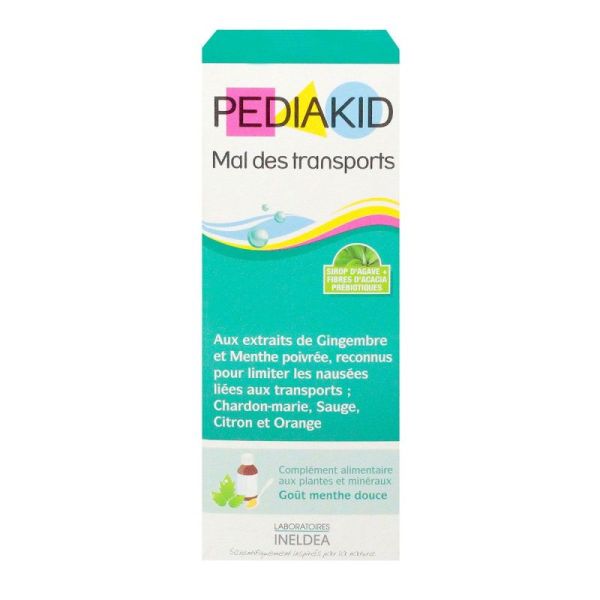 Pediakid Mal des Transports Flacon de 125mL