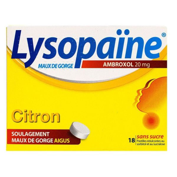 Lysopaine Citr 20Mg S/S Past18