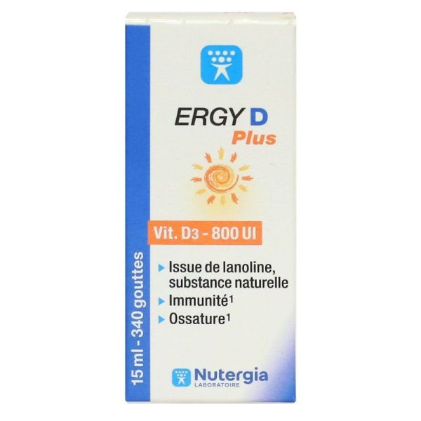 Nutergia Ergy D Plus 15 mL