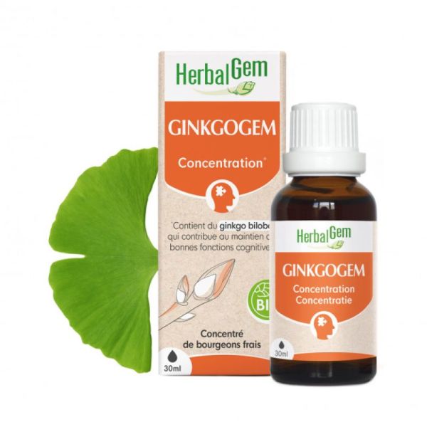 Herbalgem Ginkgogem S Buv Bio fl gtte 30mL