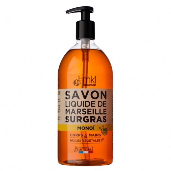 Mkl Savon Liquide Marseille Monoi 1L