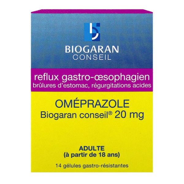 Omeprazole Bgc 20Mg Gelu Fl14