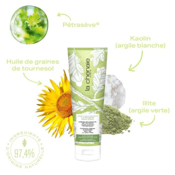 La Chenaie Creme Moussante Nettoyante 125mL