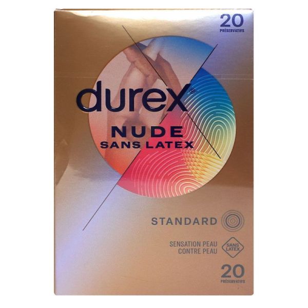 Durex Nude Sans Latex X20