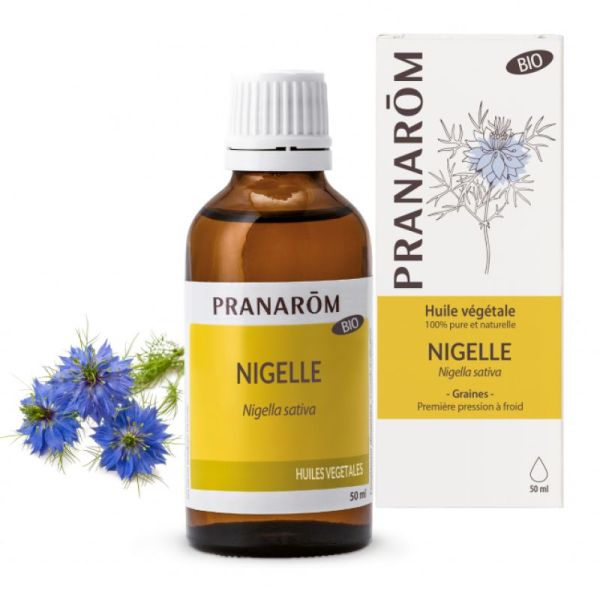 Pranarom Huile végétale Bio Nigelle fl 50mL