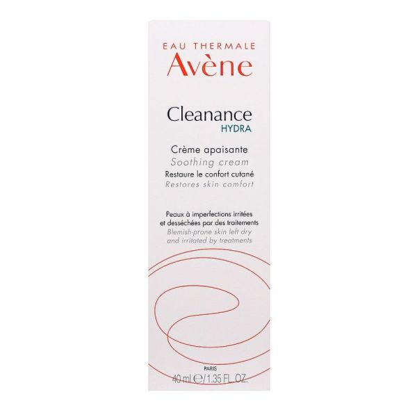 Avene Cleanance Hydra Crème Apaisante Tube 40mL