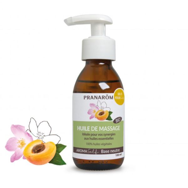 Pranarom Aromaself Huile de massage Bio 100mL