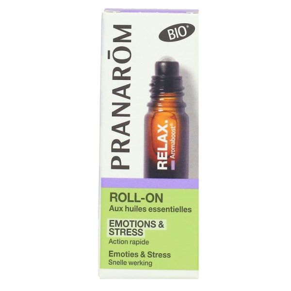 Pranarom Aromaboost Roller Relax Bio 5Ml