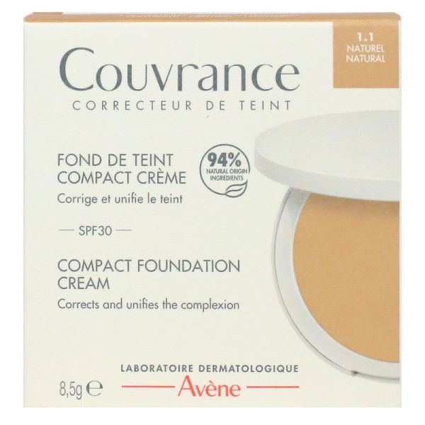 Avene Fdt Compact Cr Naturel 1.1 8.5G